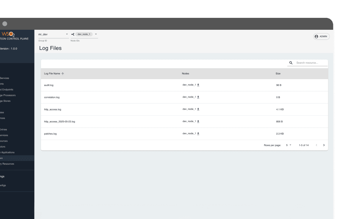 wso2 integrator mockup